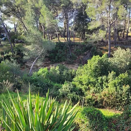 Semesterbostad Le Repaire De La Cadiere A 5mn Des Plages !